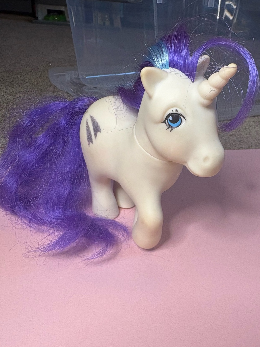 G1 My little pony Glory